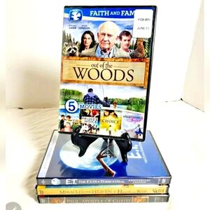 DVD Lot 9 Family Movie Bundle Sealed Out Of The Woods UNDERCOVER ANGEL E.T._BQ**